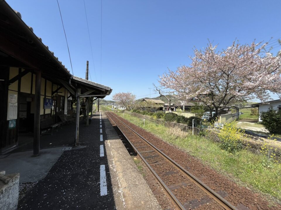 北条鉄道　長駅